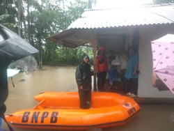 Banjir Terjadi di 6 Kecamatan Pandeglang Banten