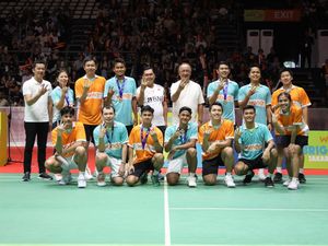 Atlet Bulu Tangkis-Sheila on 7 Ramaikan wondr by BNI BrightUp Cup 2024