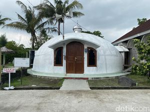 Penampakan Desa Wisata Rumah Domes yang Lucu, Bentuknya Bulat-bulat Penampakan Desa Wisata Rumah Domes yang Lucu, Bentuknya Bulat-bulat