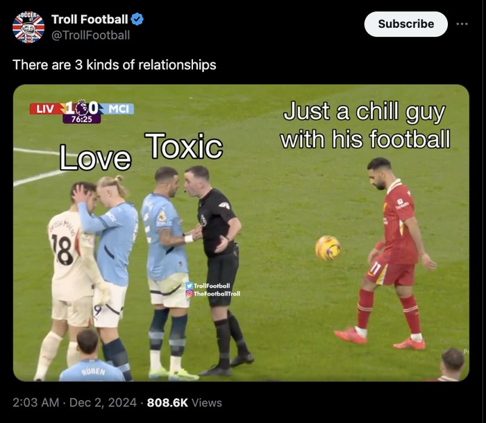 Meme City Dikalahkan Liverpool