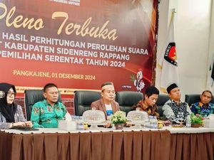 Hasil Pilkada Sidrap 2024, SAR-Kanah Menang dengan 113.390 Suara Hasil Pilkada Sidrap 2024, SAR-Kanah Menang dengan 113.390 Suara