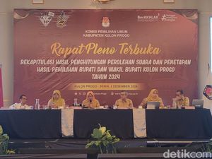 Rekapitulasi Pilkada Kulon Progo: Agung-Ambar Raup Suara Terbanyak Rekapitulasi Pilkada Kulon Progo: Agung-Ambar Raup Suara Terbanyak