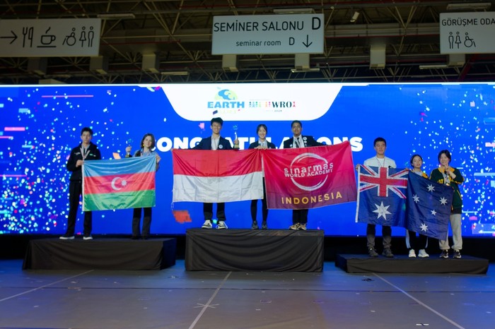 Siswa Sinarmas World Academy Raih Juara 1 World Robot Olympiad Final 2024 Siswa Sinarmas World Academy Raih Juara 1 World Robot Olympiad Final 2024.