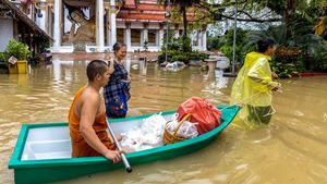 Banjir Merendam Thailand, Paksa Ribuan Orang Mengungsi
