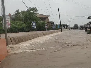 Sungai Cipalabuhan Kembali Meluap, Air Menggenangi Kawasan PPNP Sungai Cipalabuhan Kembali Meluap, Air Menggenangi Kawasan PPNP