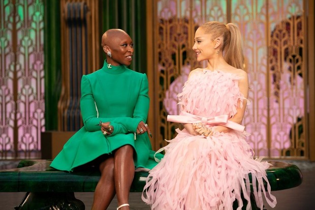 Pemeran film Wicked, Cynthia Erivo dan Ariana Grande/Foto: Instagram @wickedmovie