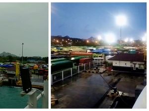 Cuaca Buruk Landa Pelabuhan Bakauheni dan Merak, Penyeberangan Terhambat