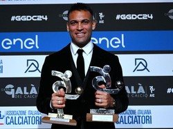 Lautaro Pesepakbola Terbaik Serie A 2023/2024 Versi Asosiasi Pemain