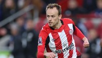 Mikkel Damsgaard - Brentford: 5 assist. Foto: Getty Images/Ryan Pierse
