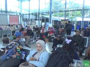 Penyeberangan di Pelabuhan Bakauheni Ditunda 2 Jam Imbas Cuaca Buruk