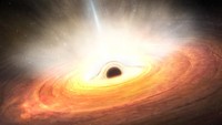 Ngeri! Black Hole Lahap Bintang yang Massanya Lebih Besar dari Matahari