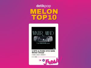 Lagu Natal V BTS Debut di Chart Melon Top 100 Lagu Natal V BTS Debut di Chart Melon Top 100