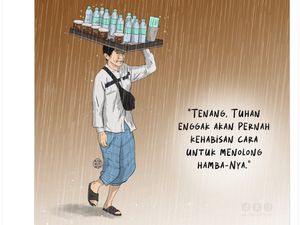 Lihat 4 Ilustrasi Jual Es Bakul Lebih Baik dari Jual Agama yang Viral