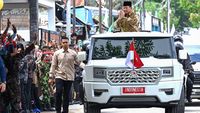 Naik MV3 Garuda Limousine, Prabowo Hadiri Milad ke-112 Muhammadiyah