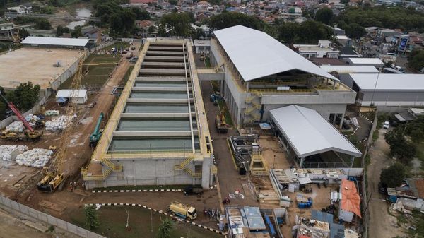 Potret Pembangunan SPAM Jatiluhur I di Bekasi