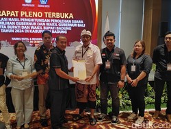 Rekapitulasi KPU Badung: Adi-Cipta Menang dengan 221.802 Suara