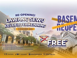 Ruang Bawah Tanah Lawang Sewu Kembali Dibuka, Gratis Sampai Besok
