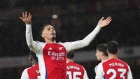 Arsenal menang 2-0 atas Man United di lanjutan Liga Inggris, Kamis (5/12) dini hari WIB (AP)