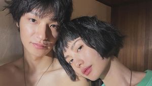 8 Foto Mesra Nana eks After School Pacari Model Brondong Chae Jong Seok
