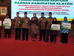 Lebih dari 600 Rumah Terima Bantuan RTLH-Jambanisasi dari Baznas Klaten