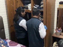 Rumah Oknum Polisi Surabaya yang Jadi Pengendali Peredaran Sabu Digeledah