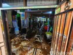 Sempat Tergenang Banjir, Puskesmas Palabuhanratu Sementara Dialihkan
