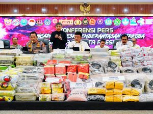 Polri Bongkar 3.608 Kasus Narkoba dalam Sebulan, Jerat 3.965 Tersangka