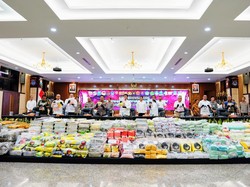 Narkoba Senilai Rp 2,88 T Disita dalam Sebulan: Sabu, Ganja, hingga Kokain