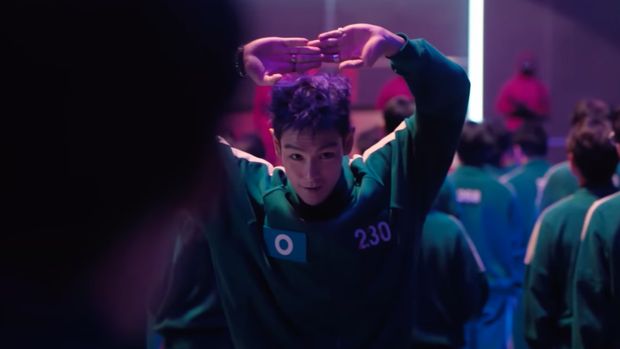 Cho Seung-hyun (TOP) as Thanos in Squid Game 2. (Netflix)