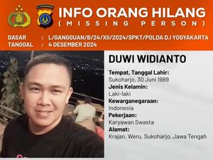 Bantu Cari Dab! Duwi Warga Sukoharjo Hilang Usai Pamit ke Sleman