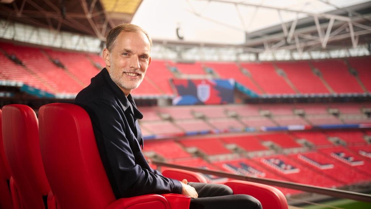 Thomas Tuchel akan hadiri drawing Kualifikasi Piala Dunia 2026 zona Eropa 13 Desember (The FA via Getty Images/Michael Regan - The FA)