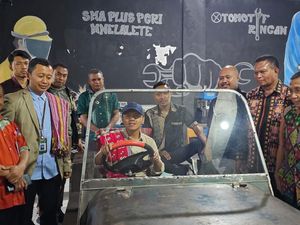 SMA Pembuat Mobil Listrik di NTT Ini Pukau Wamendikdasmen Fajar SMA Pembuat Mobil Listrik di NTT Ini Pukau Wamendikdasmen Fajar