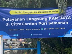 720 Pelanggan di CitraGarden Puri Semanan Kini Beralih ke PAM Jaya