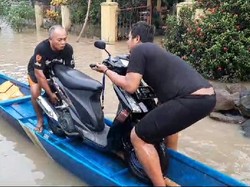 Tanggul Jebol-Sungai Meluap, Ribuan KK di Sidareja Cilacap Terdampak Banjir