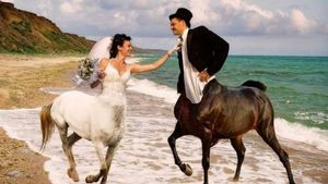 Editan Photoshop Foto Wedding Rusia Bikin Ngakak Parah