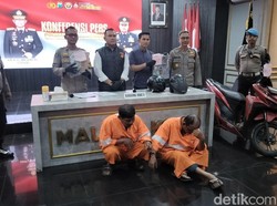 Jambret yang Viral Pukul Ibu di Kota Malang Tertangkap