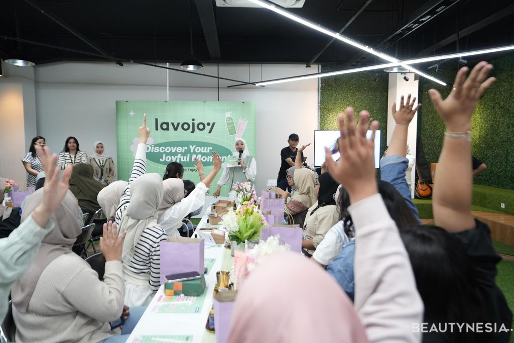 Antusiasme peserta workshop bersama lavojoy di kantor Tiket.com