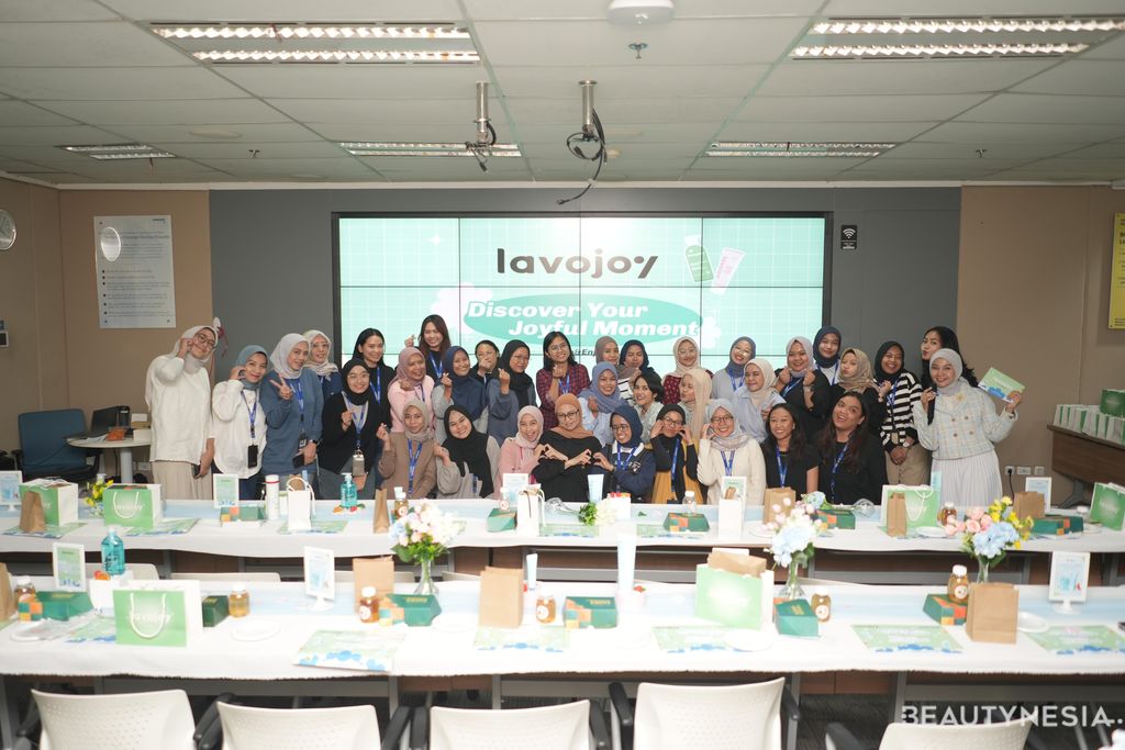 Keseruan lavojoy Discover Your Joyful Moment di kantor Samsung