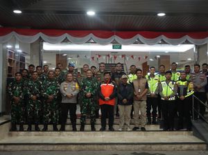 Polres Kukar Gelar Patroli Gabungan untuk Pengamanan Pilkada Serentak 2024