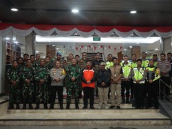 Polres Kukar Gelar Patroli Gabungan untuk Pengamanan Pilkada Serentak 2024