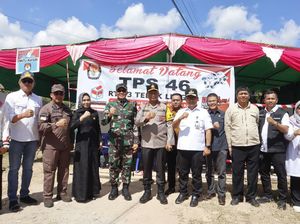 Tinjau TPS di Balikpapan, Wakapolda Kaltim Pastikan Berjalan Aman & Lancar