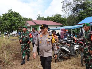 Kapolres Kutai Barat Bersama Forkopimda Giat Cek Kesiapan Fasilitas TPS