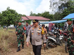 Kapolres Kutai Barat Bersama Forkopimda Giat Cek Kesiapan Fasilitas TPS