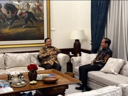 Jokowi Sebut Tak Ada Pembicaraan soal Masuk Gerindra Saat Bertemu Prabowo