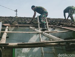 Warga Mulai Perbaiki Rumah Terdampak Lisus di Perbatasan Klaten-Gunungkidul