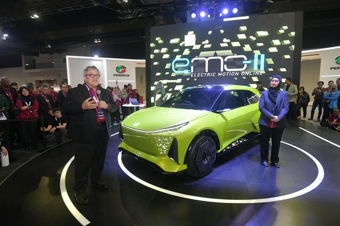 Prototipe Mobil Listrik Perodua eMO-II