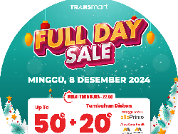 Transmart Full Day Sale Besok Datang Lagi! Yuk Kejar Diskon 50% + 20%