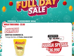 Transmart Full Day Sale! Minyak Goreng 2 Liter Rp 36.990