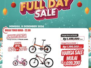 Cari Sepeda Harga Miring? Merapat ke Transmart Full Day Sale, Mulai Rp 1 Jutaan