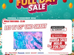 Besok ke Transmart Full Day Sale! LED TV 65 Inch UHD Smart Rp 7 Jutaan